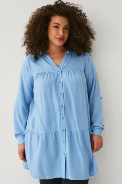 Zizzi Tunika vFlora L/s Tunic