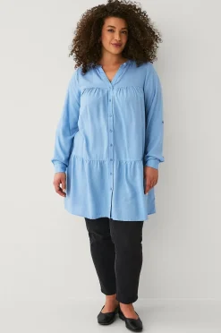 Zizzi Tunika vFlora L/s Tunic